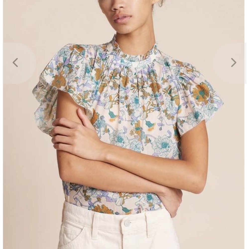 Trovata Multicolor Floral Blouse